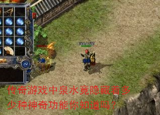 ������Ϸ��Ȫˮ�������Ŷ��������湦����֪����