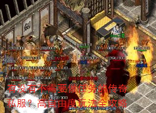 有没有不需要做任务的传奇私服?高自由度玩法全攻略 有没有不需要做任务的传奇私服?高自由度玩法全攻略