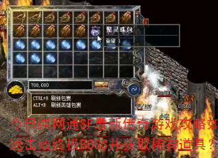 ���մ���ͨSF���´�����Ϸ������ο��ٻ����ռ�BOSS����ȡϡ�е��ߣ�