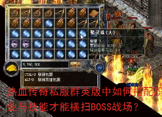 ��Ѫ����˽��ȺӢ������δ���ְҵ�뼼�ܲ��ܺ�ɨBOSSս����