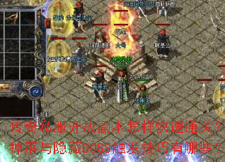 ����˽�����Ÿ�����������ͨ�أ�װ������������BOSS������������Щ��