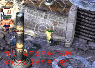 传奇十周年客户端下载后如何快速提升角色等级? 传奇十周年客户端下载后如何快速提升角色等级?