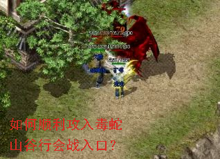 如何顺利攻入毒蛇山谷行会战入口? 如何顺利攻入毒蛇山谷行会战入口?
