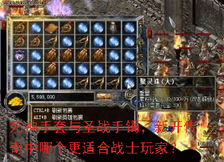 死神手套与圣战手镯,新开传奇中哪个更适合战士玩家? 死神手套与圣战手镯,新开传奇中哪个更适合战士玩家?