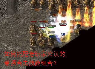 如何搭配老玩家公认的最强合击技能组合? 如何搭配老玩家公认的最强合击技能组合?