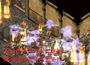 无赦迷失传奇未知暗殿隐藏地图究竟在哪里? 无赦迷失传奇未知暗殿隐藏地图究竟在哪里?