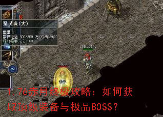 1.76�����ռ����ԣ���λ�ȡ����װ���뼫ƷBOSS��