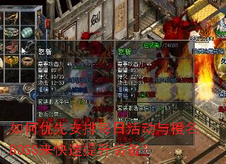������Ȱ���ÿ�ջ�����BOSS����������װ����