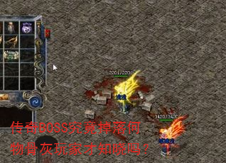 ����BOSS�����������ǻ���Ҳ�֪����