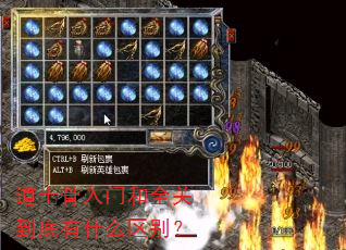 道士骨入门和全关到底有什么区别? 道士骨入门和全关到底有什么区别?