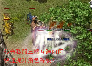 传奇私服三端互通如何快速提升角色等级? 传奇私服三端互通如何快速提升角色等级?