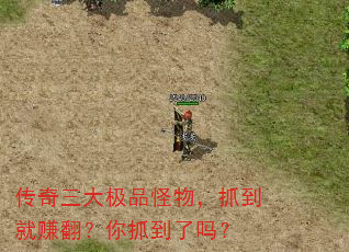 传奇三大极品怪物,抓到就赚翻?你抓到了吗? 传奇三大极品怪物,抓到就赚翻?你抓到了吗?