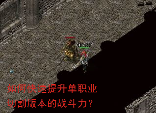 如何快速提升单职业切割版本的战斗力? 如何快速提升单职业切割版本的战斗力?