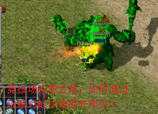 竞技场称霸之路:如何通过玩家对战快速提升实力? 竞技场称霸之路:如何通过玩家对战快速提升实力?