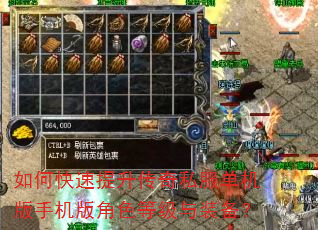 如何快速提升传奇私服单机版手机版角色等级与装备? 如何快速提升传奇私服单机版手机版角色等级与装备?