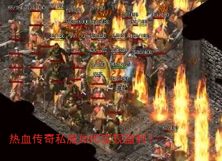 热血传奇私服如何实现盈利? 热血传奇私服如何实现盈利?