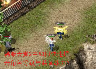 韩服天堂2中如何快速提升角色等级与装备战力? 韩服天堂2中如何快速提升角色等级与装备战力?