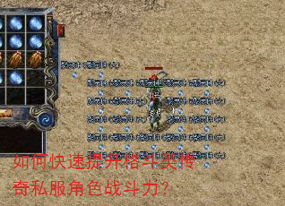 如何快速提升格斗类传奇私服角色战斗力? 如何快速提升格斗类传奇私服角色战斗力?