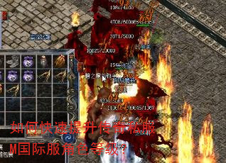 如何快速提升传奇私服M国际服角色等级? 如何快速提升传奇私服M国际服角色等级?