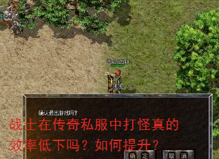 战士在传奇私服中打怪真的效率低下吗?如何提升? 战士在传奇私服中打怪真的效率低下吗?如何提升?