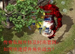 传奇私服外挂及时雨官网:如何快速提升角色战力? 传奇私服外挂及时雨官网:如何快速提升角色战力?